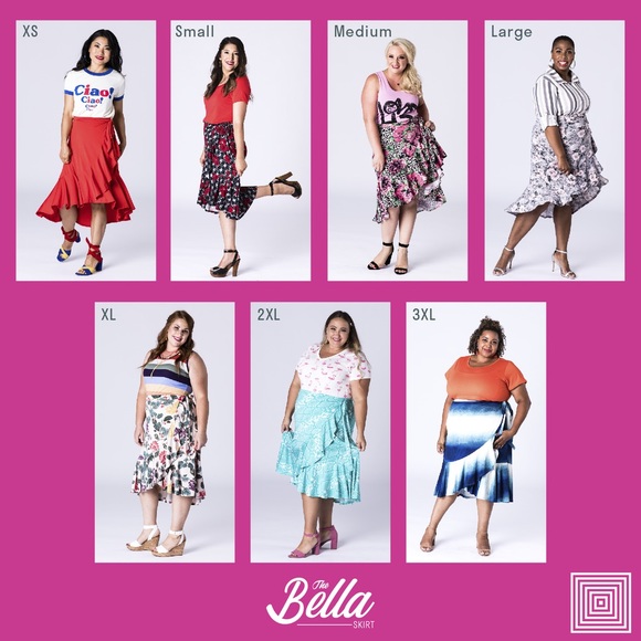 LuLaRoe Bella Wrap Skirt - Picture 4 of 4